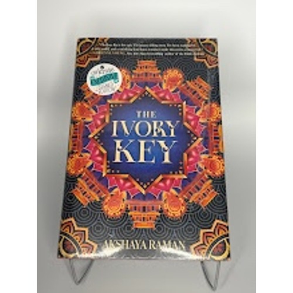 The Ivory Key Akshaya Raman OwlCrate Exclusive Signed Edition Hardcover YA Book